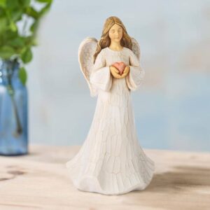 Grace4Joy Wholesale Hand-Painted Resin Guardian Angel Figurines - Religious Home Decor & Gifts